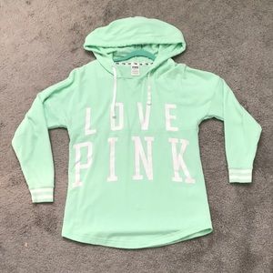 Pink Hooded Sweatshirt